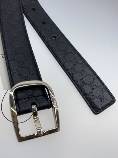 商品画像：ベルト/レザー/BLK/総柄/メンズ/510309 2