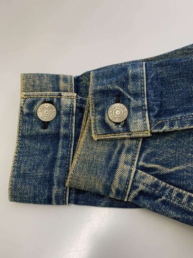 商品画像：71507/j22/Gジャン/40/デニム/IDG/無地 4