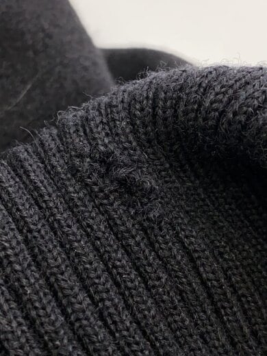 商品画像：ブルゾン/--/ウール/BLK/無地 6