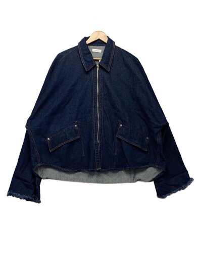 商品画像：denim over shirt jacket/ジ/ャケット/XS/デニム/IDG/無地/KM24EAG03// 1