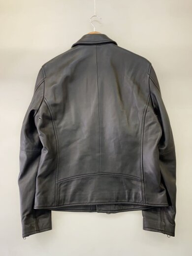 商品画像：レザージャケット・ブルゾン/XL/レザー/BLK/無地// 2