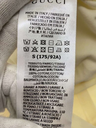 商品画像：Tシャツ/S/コットン/IVO// 4