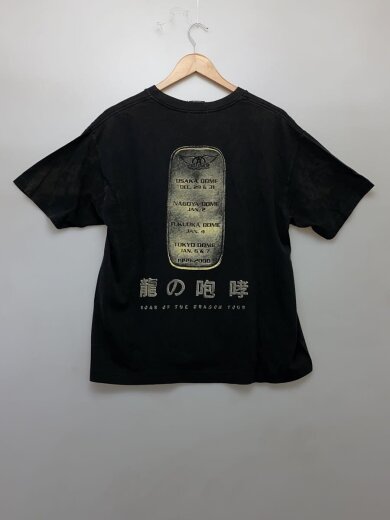 商品画像：90S/エアロスミス/龍の咆哮/Tシャツ/L/コットン/BLK/無地// 2