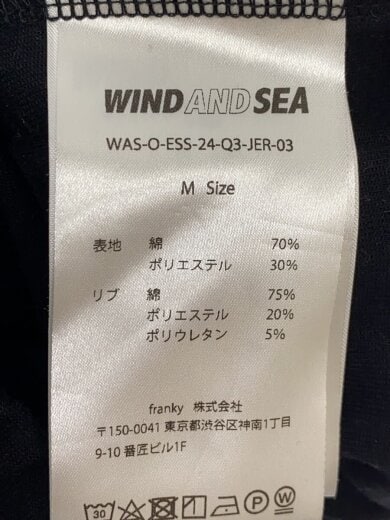 商品画像：ボトム/M/コットン/BLK/WAS-O-ESS-24-Q3-JER-03// 3