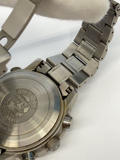 商品画像：ソーラー腕時計/アナログ/BLK/SLV/U680-T016677 9