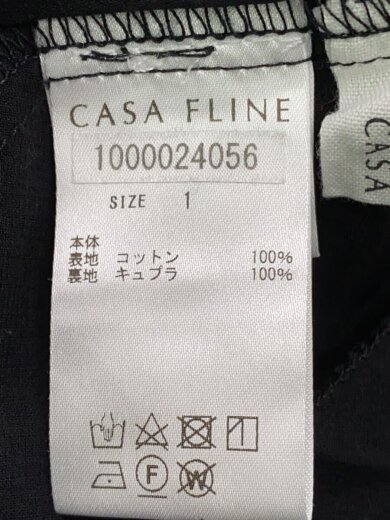 商品画像：スカート/1/コットン/BLK/1000024056 5