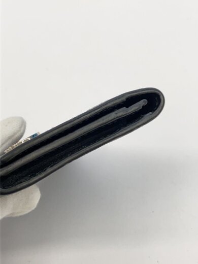 商品画像：カードケース_インターロッキングG/レザー/BLK/メンズ 8