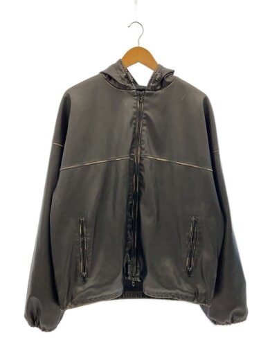 商品画像：ジャケット/48/フェイクレザー/BLK/無地/A17277 1