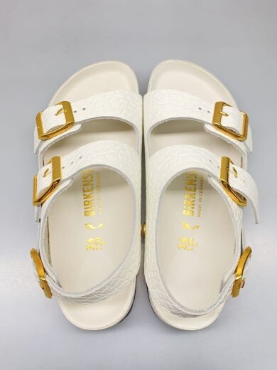 画像：BIRKENSTOCKサンダル/23cm/WHT3