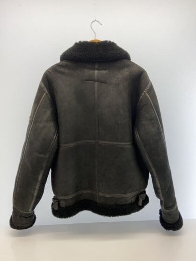 商品画像：フライトジャケット/M/レザー/BLK 2