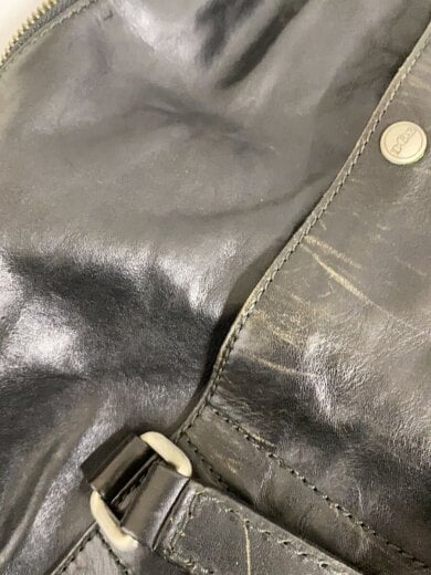 商品画像：トートバッグ/レザー/BLK/無地 8