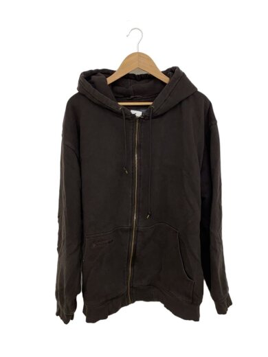商品画像：ジップパーカー/--/コットン/BRW 1