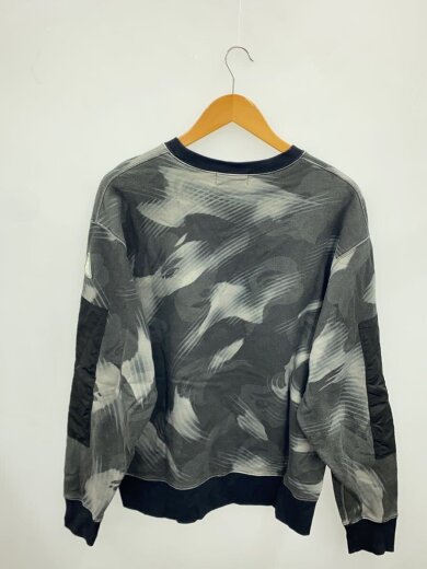 商品画像：スウェット/L/コットン/BLK/カモフラ/001SWI301003M 2