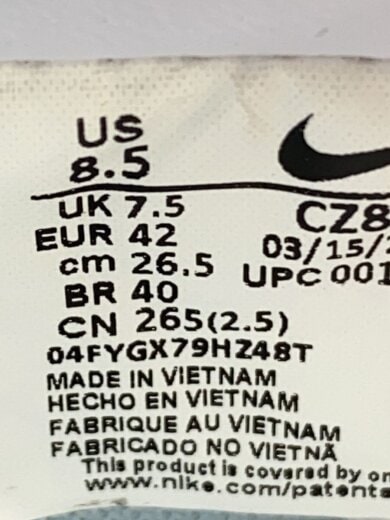 商品画像：AIR FORCE 1 LOW SP_エアフォース 1 ロー スペシャル/26.5cm/WHT 5