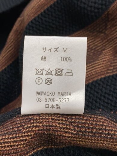 商品画像：ポロシャツ/M/--/BLK/総柄/24SS KNIT POLO SHIRT 4