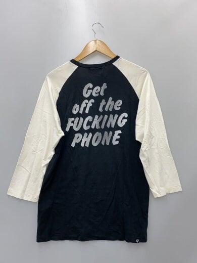 商品画像：7分袖カットソー/L/コットン/BLK/4CL-6063 2