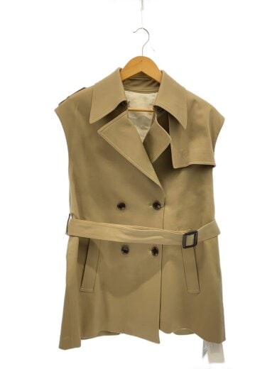 商品画像：TRENCH VEST/ベスト/36/コットン/BRW/無地/021-023-WC23 1