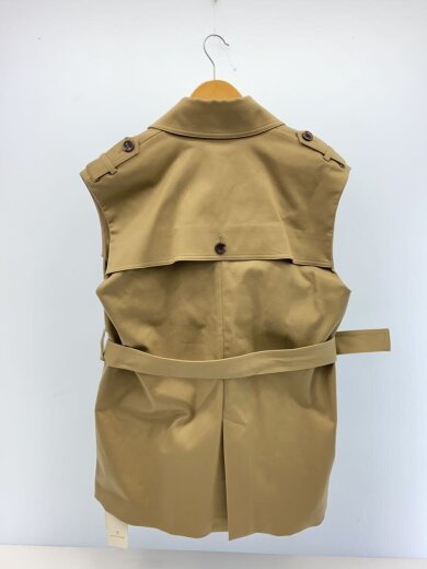 商品画像：TRENCH VEST/ベスト/36/コットン/BRW/無地/021-023-WC23 2