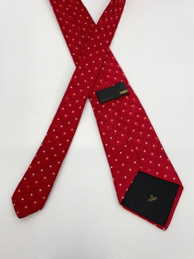商品画像：ネクタイ/シルク/RED/メンズ 4