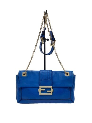 商品画像：ショルダーバッグ/レザー/BLU/2415-SBT139-ZM1-098// 1