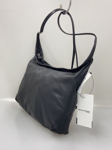 商品画像：ショルダーバッグ/レザー/BLK 2