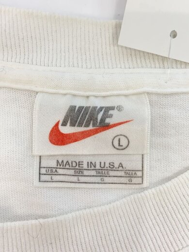 商品画像：90S/USA製/air force Ⅰ/Tシャツ/L/コットン/WHT/無地 3