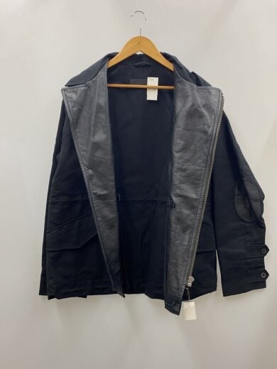 商品画像：ジャケット/S/コットン/BLK/無地// 3