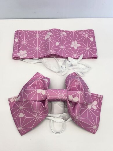 商品画像：桜柄浴衣/120cm/6042607-168 4