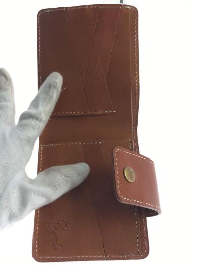 画像：REGALO2つ折り財布/レザー/CML/メンズ4