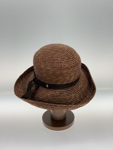 画像：田中帽子店ストローハット/7 1/2/BRW/無地/レディース3