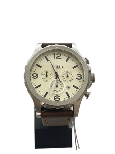 商品画像：クォーツ腕時計/アナログ/レザー/IVO/BRW/JR1473 1