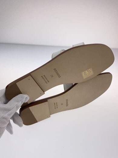 商品画像：オラン/キズ有/サンダル/36/WHT/レザー// 4