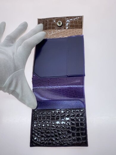 商品画像：財布/PVC/BLK/レディース 4