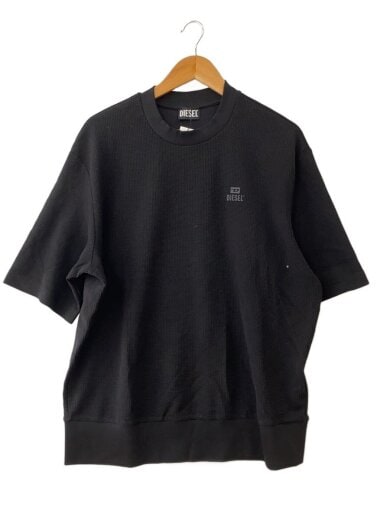 商品画像：S-COOLING-WAF/ワッフルTシャツ/M/コットン/BLK 1