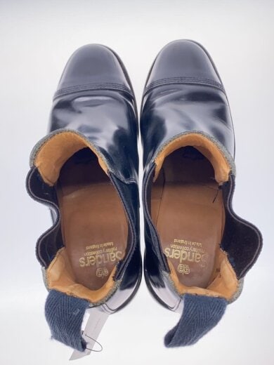 商品画像：擦れ/MILITARY CAP TOE CHELSEA BOサイドゴアブーツ/US7/BLK/レザー/114 3