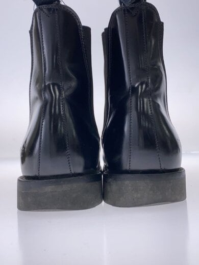 商品画像：擦れ/MILITARY CAP TOE CHELSEA BOサイドゴアブーツ/US7/BLK/レザー/114 6