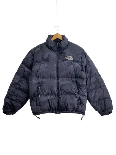 画像：THE NORTH FACENUPTSE JACKET_ヌプシジャケット/M/ナイロン/BLK/カモフラ//1