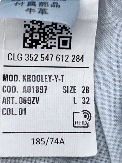 商品画像：スキニーパンツ/28/デニム/IDG/無地// 5