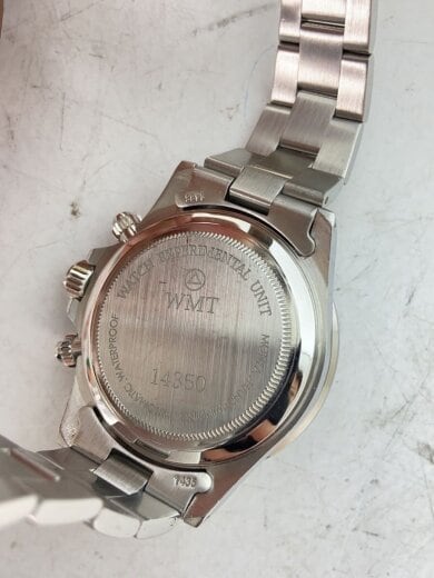 商品画像：クォーツ腕時計/アナログ/ステンレス/GRY/SLV/14350// 3