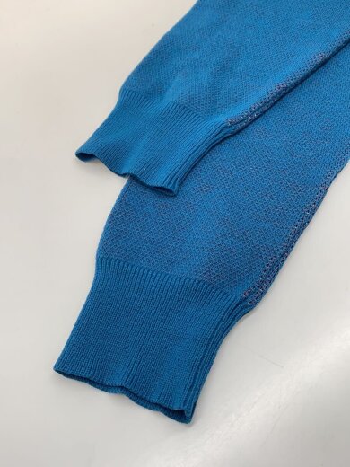 商品画像：ニット・セーター(厚手)/FREE/ポリエステル/BLU/無地/01183NS08// 5