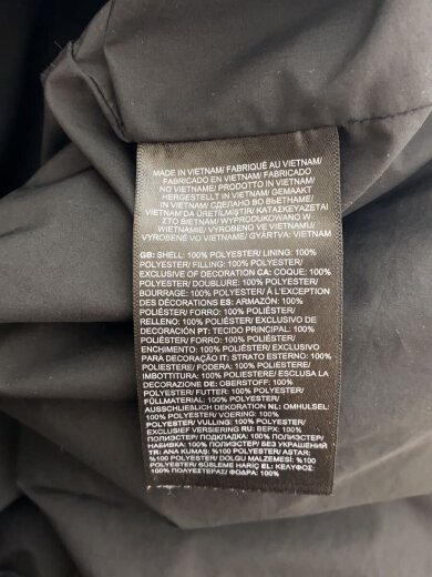 商品画像：ダウンジャケット/M/ナイロン/BLK/508726 4