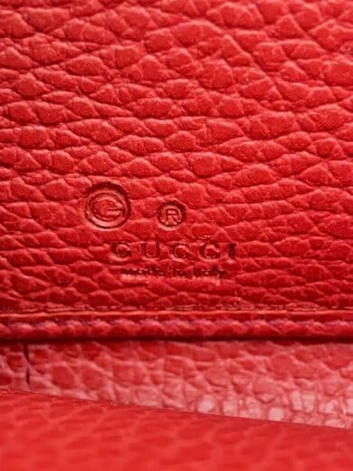 画像：GUCCI長財布_GGキャンバス/キャンバス/RED/総柄/レディース3