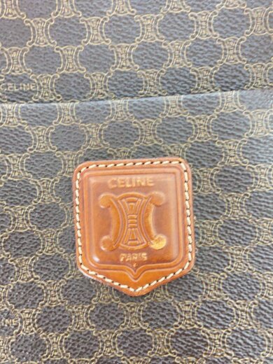 商品画像：マカダム柄/ハンドル使用感/トートバッグ/PVC/BRW/総柄 5