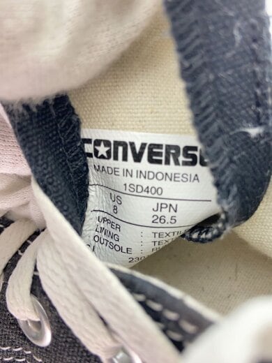 商品画像：ハイカットスニーカー/26.5cm/BLK/キャンバス/1SD400 5