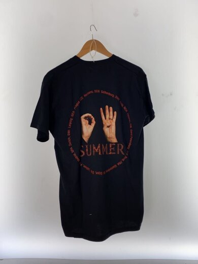 商品画像：Tシャツ/L/コットン/BLK 2