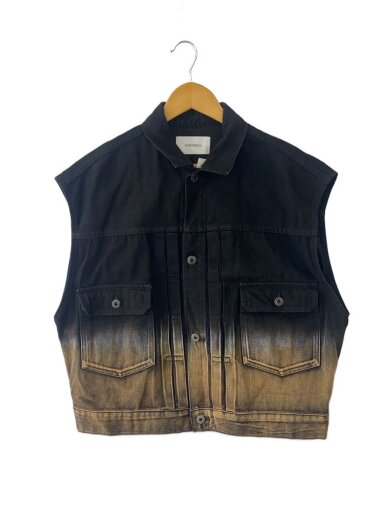 商品画像：ベスト/M/コットン/BLK// 1