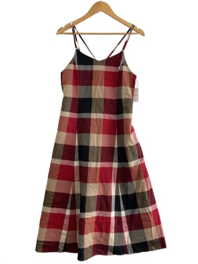 商品画像：キャミワンピース/36/--/RED/チェック/55J35-111-16// 1