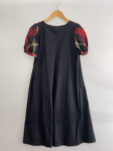 商品画像：半袖ワンピース/38/ポリエステル/RED/チェック/55J03-210-09// 2