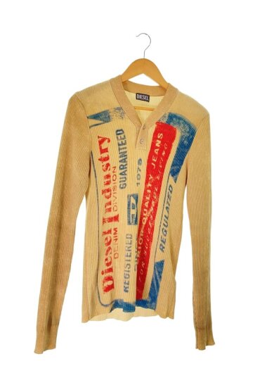 商品画像：ニット・セーター(薄手)/M/コットン/IVO/k-lancy 1