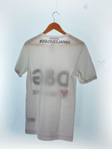 商品画像：Tシャツ/44/コットン/WHT/プリント/I8255M 2